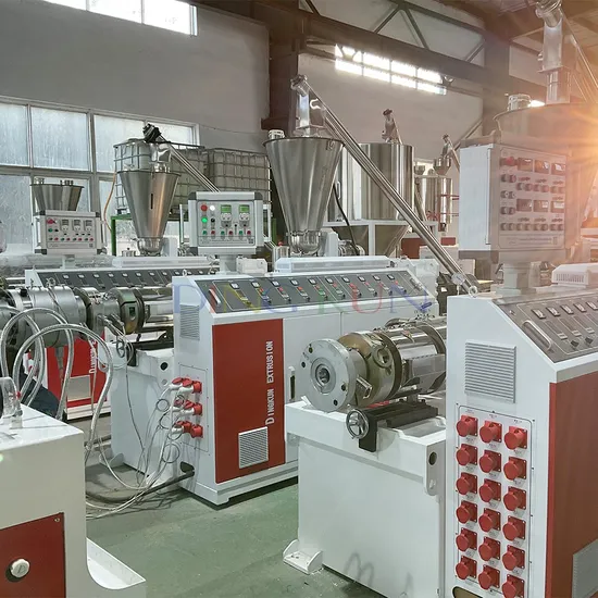 PVC Pipe Manufacturing Machine / Electric PVC Pipe Machine / Plastic Machinery
