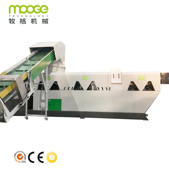 Plastic PE/PP/HDPE/LDPE/LLDPE/BOPP/PVC/ABS/PS/PC/PET Film/Bag/Woven Bag/Non Woven/Fiber/Jumbo Bag Pelletizing Granulating Recycling Extruder Extrusion Machine
