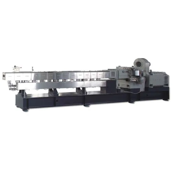 High Output Twin Screw Plastic Filler Masterbatch Extruder