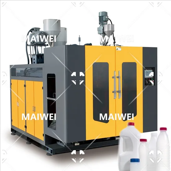 High-Efficiency HDPE Milk Bottle Extrusion Blow Molding Machine