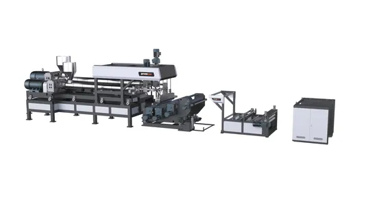 Plastic Sheet Extruder Machine / High Speed ABA Three Layer PP PS ABS HIPS Roll Sheet Extrusion Production Line