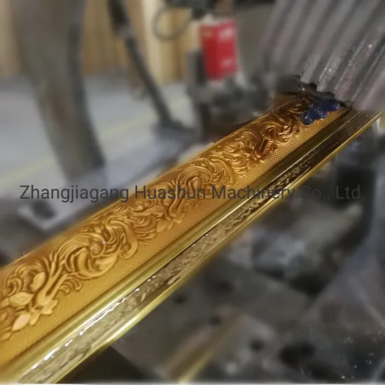 PS Foamed Picture Frame Production Line for Plastic Polystyrene Photo Frame Moulding Extrusion