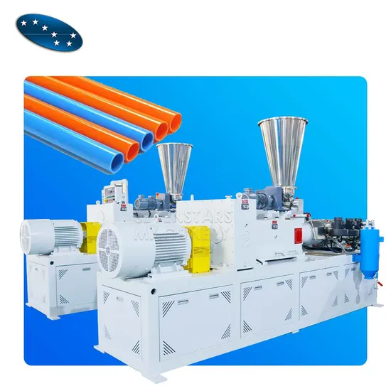 PVC Water Pipe Drain Pipe Electrical Conduit Pipe Making Machine