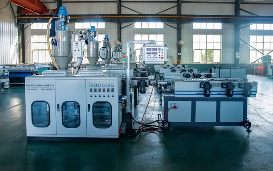PVC PE Single Wall Corrugated Pipe Machine for Making The Electric Wire Sheath