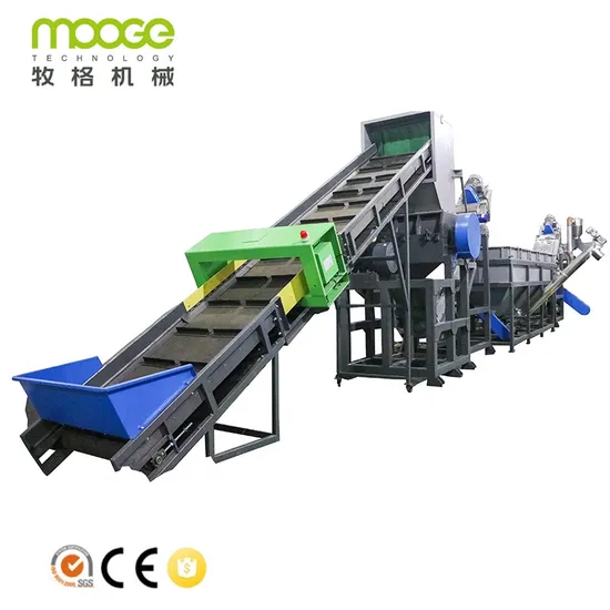 MEB-Series Waste PE PP PET Milk Bottle Flakes Making Agricultural Film Jumbo Woven Bag Crushing Washing Plastic Recyle Recycling Machine