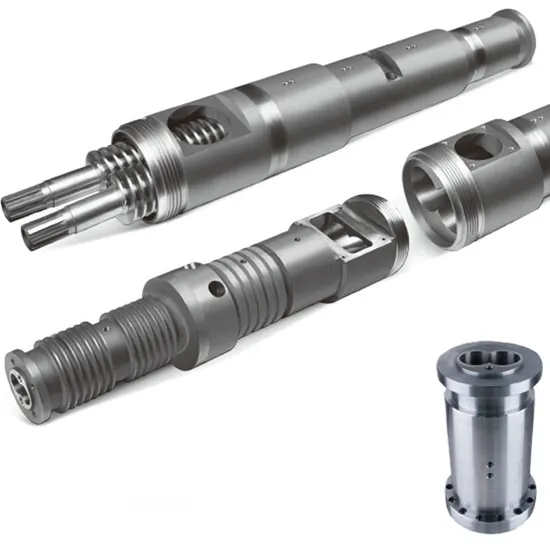 Conical Twin Screw Barrel for Automatic PVC Pipe and PVC Profiles
