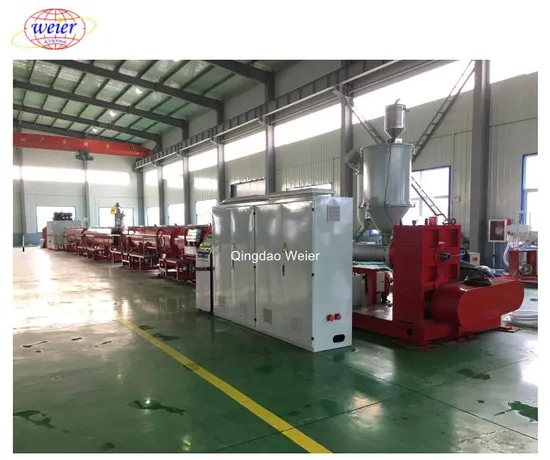 High Capapcity HDPE PE Pipe Extruder Extrusion Line