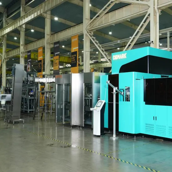 Demark Pure Water Juice Milk CSD Sparkling Water Pet Bottle Blowing Moulding Machine Water Water Filling Machine