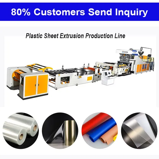 Twin Screw Pet PP PS Sheet Extrusion Line Plastic Sheet Extruder Machine