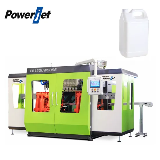 Fully Automatic HDPE 5liter Plastic Bottle Extrusion Blow Molding Machine