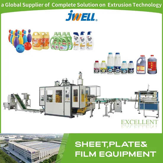 Jwell Jwz-02D/05D/12D/20d Double Station Blow Molding Making Automatic Plastic Machine Equipment Production Extruder Line