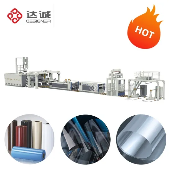 Pet PLA Single Screw Sheet Extruder Price for Plastic Disposable Cup Making