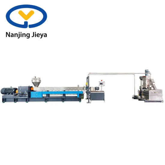 EVA/ TPR/ TPE/ TPV /TPU Plastic Pellet Making Machinery/Twin Screw Compounding Extruder with Underwater Pelletizing for Thermoplastic Elastomer