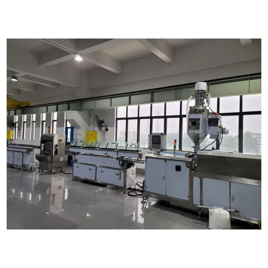 EVA PVC Medical Spiral Pipe Smoothbore Tube Extrusion Line Machine
