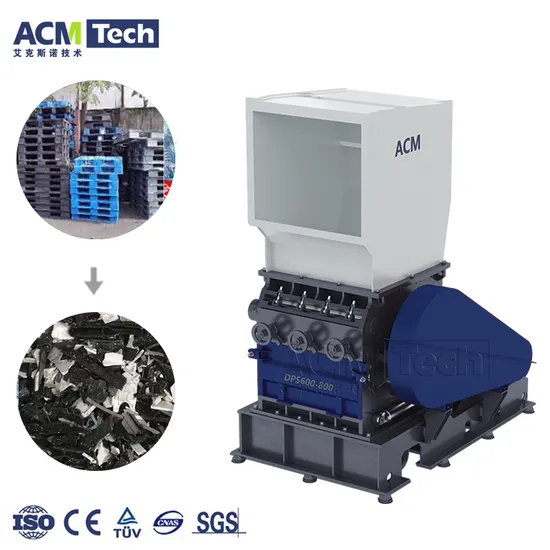 Automatic Plastic Shredder Grinder Crusher Machine Plastic Bottle PP/PE Film Woven Bags Crushing Machines