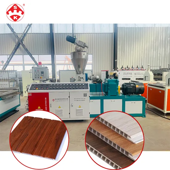 Bathroom Wall Ceiling PVC Panel Extrusion Making Machine Wall Panel Production Machines Manufacturers