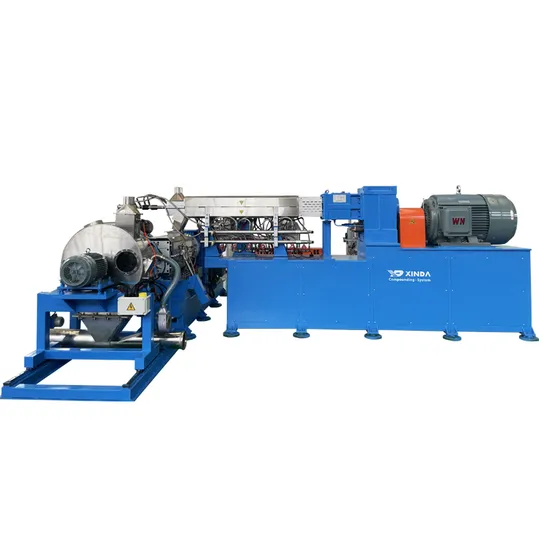 Twin Screw Extruder Machine Plastic Pelletizing Granulator
