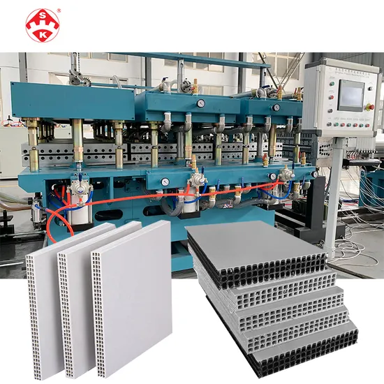 PP Hollow Formwork Constrution Template Making Extrusion Machine