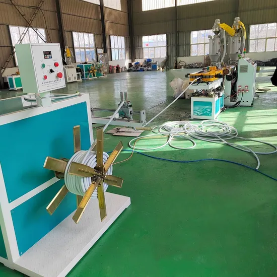 PP/PE Flexible Single Wall Corrugated Conduit Hose/Pipe Production Line