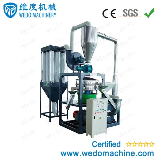 Plastic Pulverizer/ABS/EVA/PVC/PE/HDPE/Pet Pulverizer/Plastic Milling Machine/Plastic Grinder Machine/LDPE Pulverizer