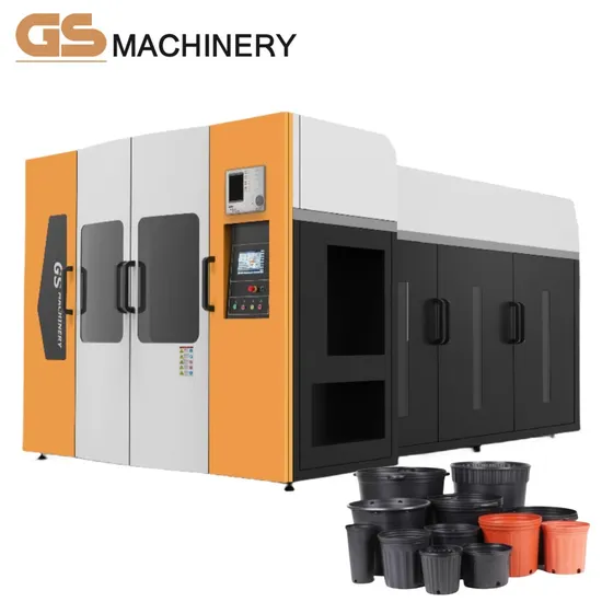 HDPE Recycled Material Flower Pot Blow Molding Machine