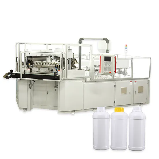 Fully Automatic 100ml 500ml 1L IBM Plastic Medicine Bottle Chemical Bottles Extrusion Blow Molding Machine