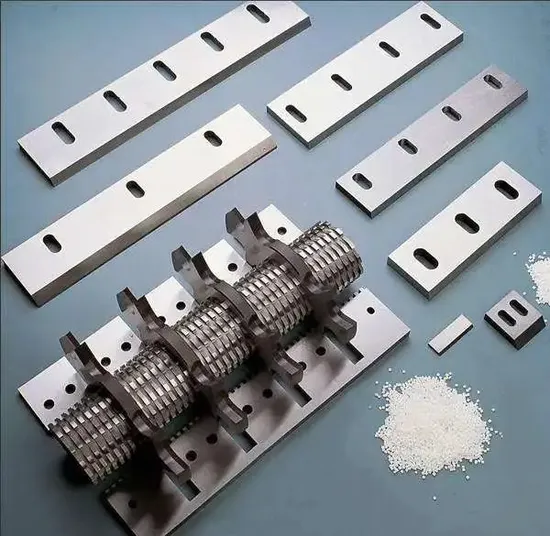 ABS/PP/PE/Pet Crusher Blade Cheap Waste Plastic Granulator Recycling Shredder Blades