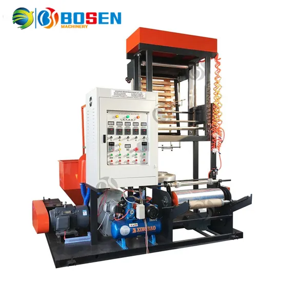 High Quality Mini Type LDPE HDPE PE Film Blowing Plastic Extruder
