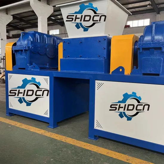 Shd Plastic Recycling Machine Multifunctional Shredder