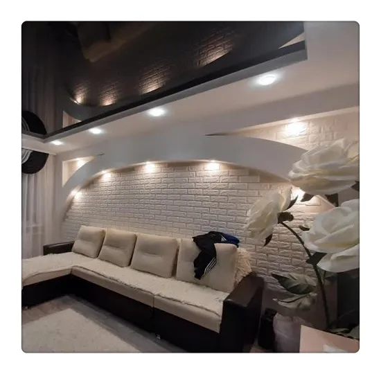 3D Self-Sticky 5mm Thickness Waterproof and Sound Proof XPE Foam Wallpaper Wall Sticker for Indoor Decroation with Different Color and Packages