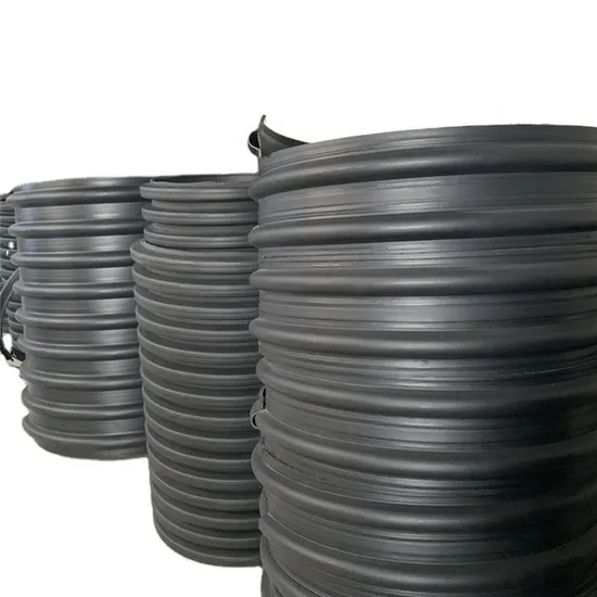 DN500 HDPE Steel Belt Reinforced Spiral Corrugated Pipe