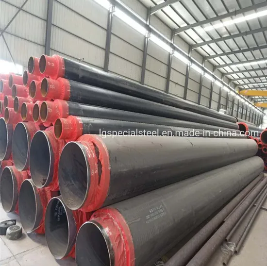 Polyurethane Rigid Foam Prefabricated Direct-Buried Large-Caliber Insulation Pipe 3PE Anticorrosive Straight Seam LSAW ERW Pipe