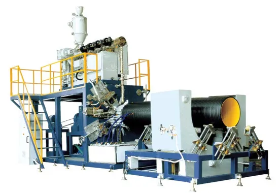 HDPE Spiral Corrugated Pipe Production Line