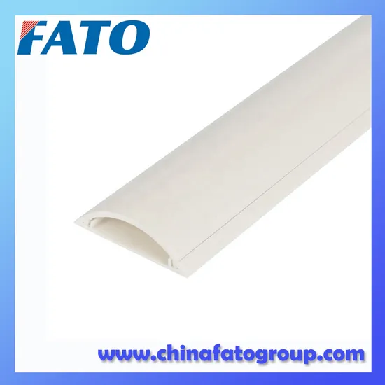PVC Trunking Cover Electric Wire Floor Cable Plastic Channel Wiring Duct