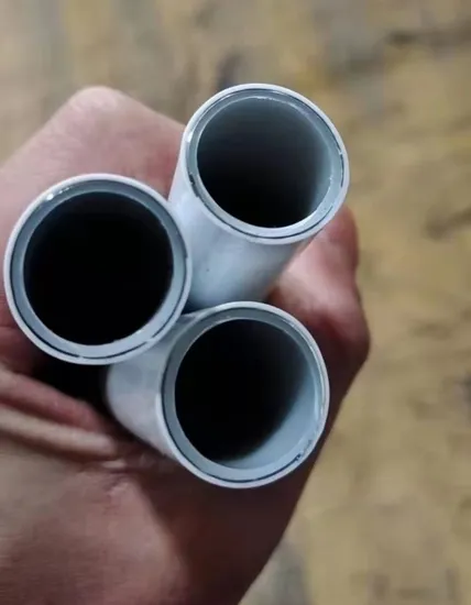 ISO 17484 PE-Al-PE Pex-Al-Pex Gas Pipe White Yellow16mm-63mm Multilayer Pipes