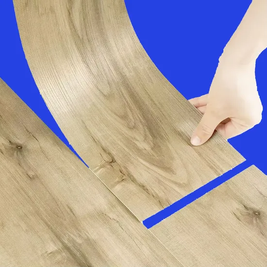 Lvt PVC Self Adhesive Flooring Ecological and Environmentally Friendly Flooring Click Systme
