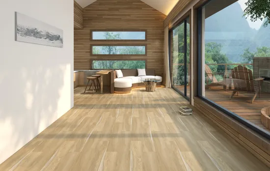 Spc Hybrid Flooring Qpc Wear Resistant Rigid Core Vinyl Plank 229mmx1500mm