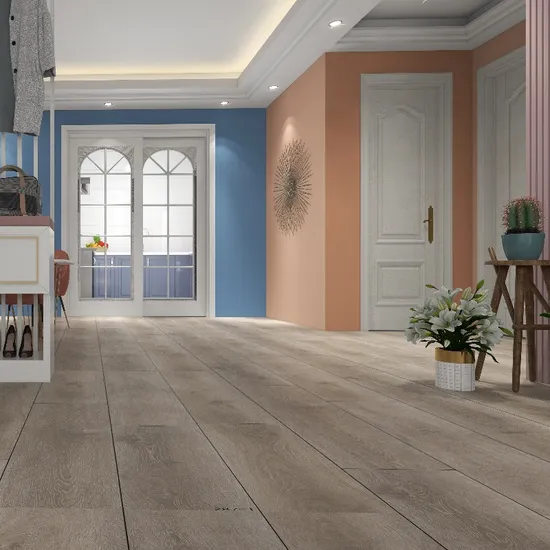 Formaldehyde-Free Spc Flooring 4mm-8mm Thickness Range