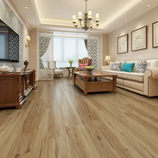 Soundproof IXPE Back Vinyl Plank Flooring Click Floating Floor