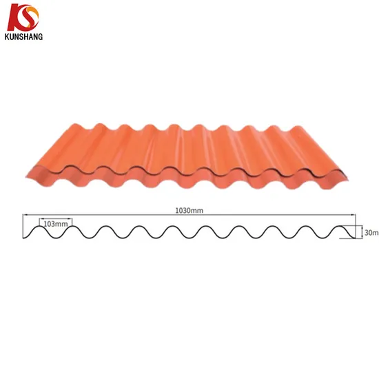ASA Coated PVC Wave Roof/Roofing Sheet