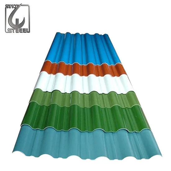 Top Quality SGCC Dx51d PPGI Corrugated Roofing Sheet Steel Metal Roofing Sheet Color Coated Galvanized Sheet with 60G/M2~275G/M2 Zinc Coating