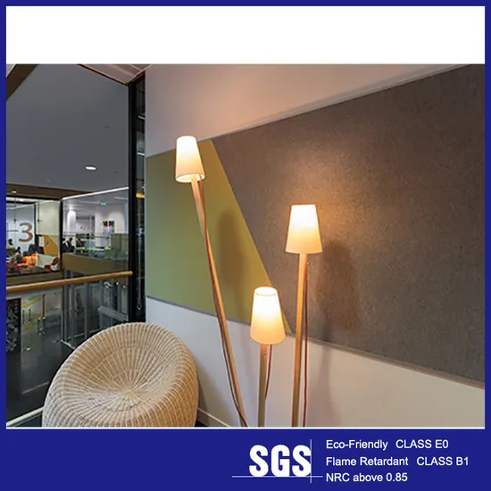 Factory Supply Leading Edge Design Auditorium Hotel Office Polyester Fiber Sound Proofing Acoustic Panel