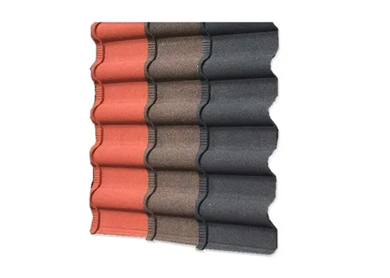 Multiple Color Options Cheap Stone Coated Metal Roofing Tile