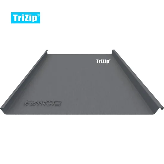 Triseam Rheinzink Titanium Zinc Double Lock Standing Seam Roofing Sheet, Wall Panel Triseam25-430