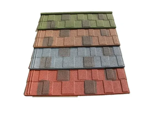 Stone Coated Metal Steel Roofing Sheets Roof Shingles