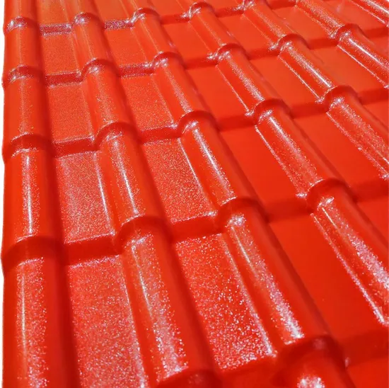 Renovation Flame Retardancy 2.0-3.0mm ASA Synthetic Resin Roof Tile