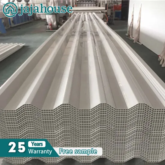 Hollow Shingle New Construction-Materials PVC Material Roofing Hollow Sheet Roof Tile