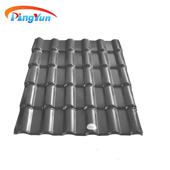 Brazil Colonial Spanish ASA PVC Roof Sheet Plastic Roof Tile