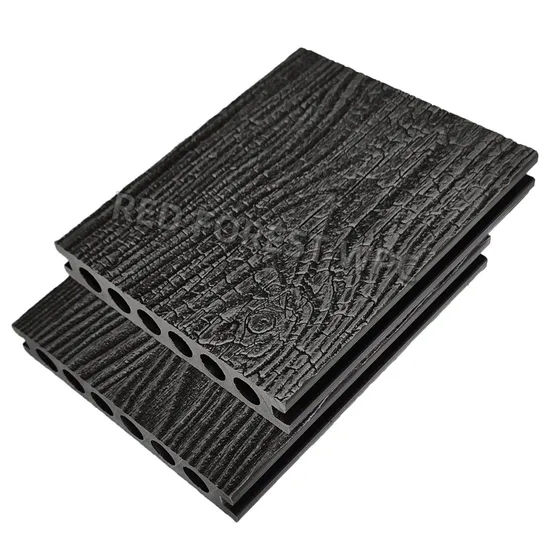 Eco-Friendly Premium 3D Wood Grain Wood Plastic Composite Panel Solid Waterproof Garden Terrace WPC Flooring Decking for Outdoor Durable