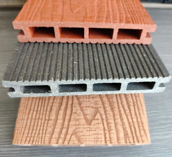 Water Proof Anti UV Non-Coextrusion Wood Grain Wood Plastic Composite WPC for Outdoor Decorations Landscape/Garden